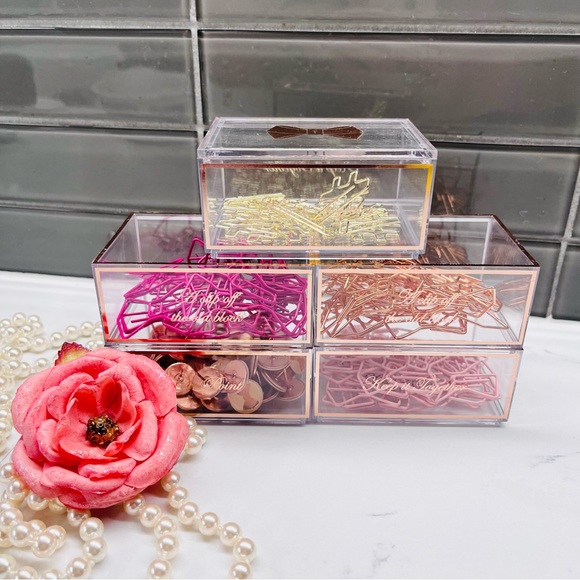 Ted Baker London Stationary 5 stacks containers - Picture 15 of 16